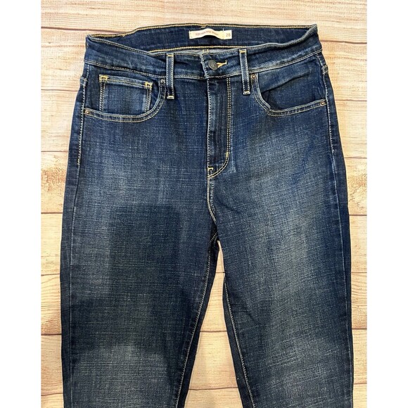 Levi’s high Rise skinny jeans 721 high rise skinny size 28 Blue Denim - Picture 2 of 7